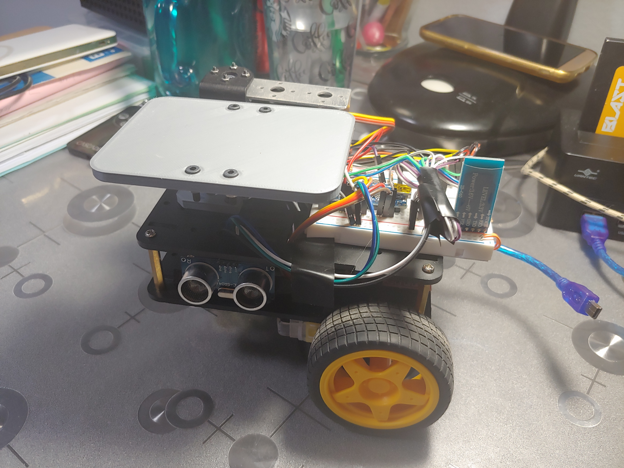 completed hack car